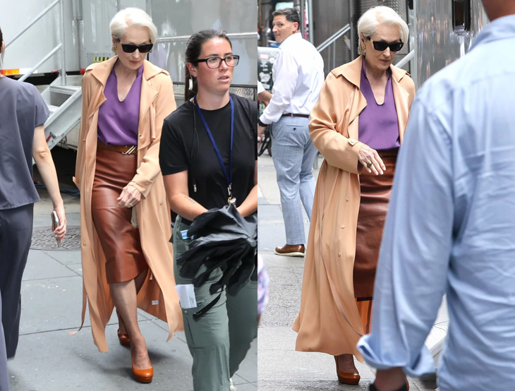 Meryl Streep gần như không thay đổi sau gần 20 năm khi quay phần 2 The Devil Wears Prada - Ảnh 2. Meryl Streep - Ảnh 2.