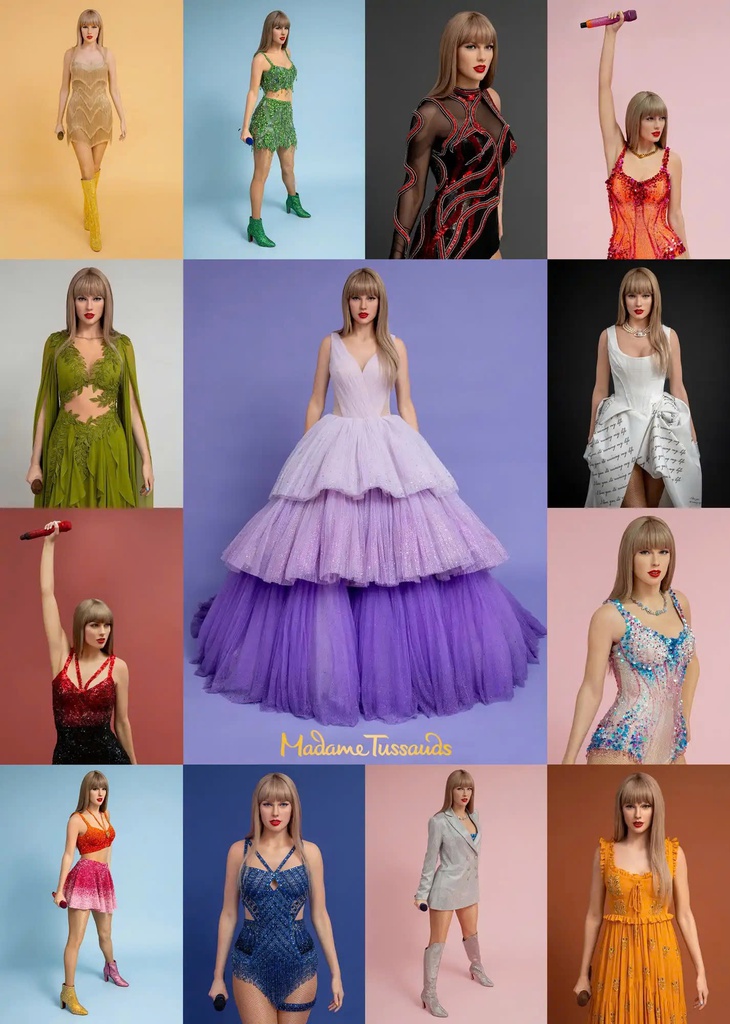 13 tượng sáp Taylor Swift ra mắt khắp thế giới sau thành công của The Eras Tour - Ảnh 2. Taylor Swift - Ảnh 2.