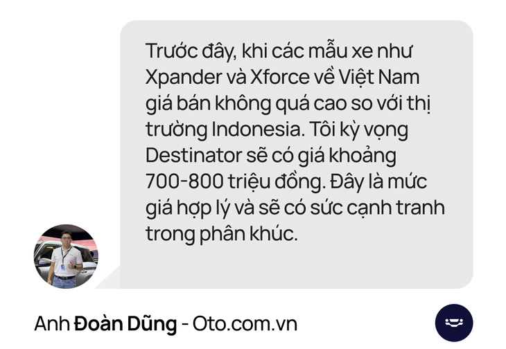 Thích, chưa thích gì trên Mitsubishi Destinator, đây là 10 câu trả lời kèm giá kỳ vọng của các KOL Việt đầu tiên được trải nghiệm trực tiếp từ Indonesia!- Ảnh 33. Mitsubishi Destinator - Ảnh 33.