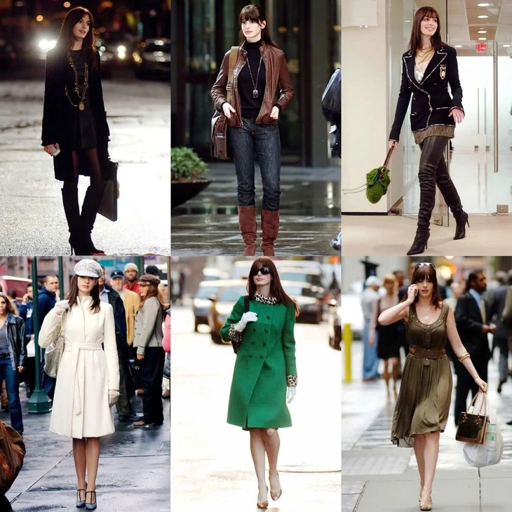 Cô gái bê tô cơm ra giữa đường xem Anne Hathaway đóng phim  - Ảnh 2.