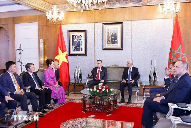 Chủ tịch Quốc hội Trần Thanh Mẫn và Phu nhân bắt đầu thăm chính thức Morocco - Ảnh 4. Morocco - Ảnh 4.