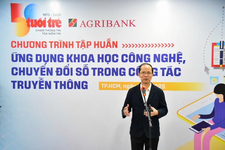 Báo Tuổi Trẻ tập huấn truyền thông cho cán bộ Agribank - Ảnh 1.