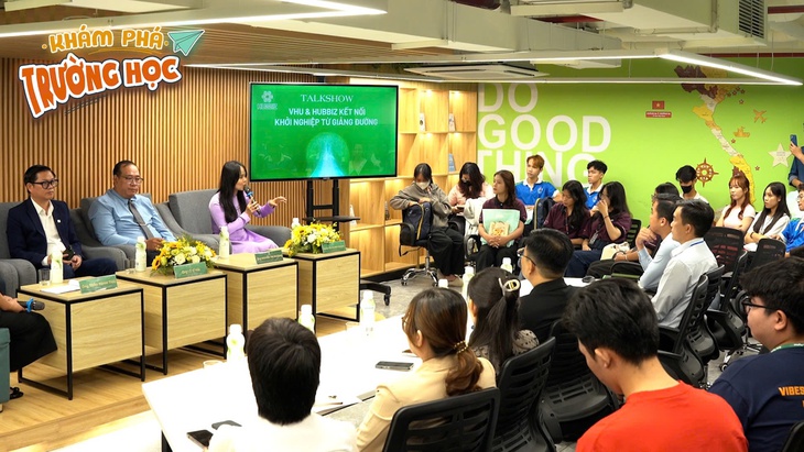 19h ngày 25-7, Trường đại học Văn Hiến lên sóng Khám phá trường học - Ảnh 2.