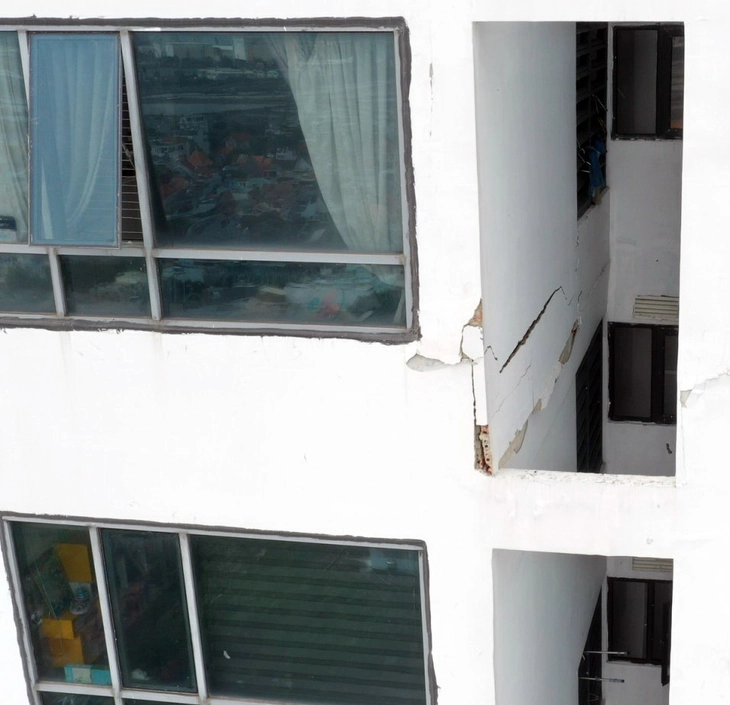Chung cư 36 tầng tại TP.HCM nứt hở ở tầng 16 - Ảnh 3.