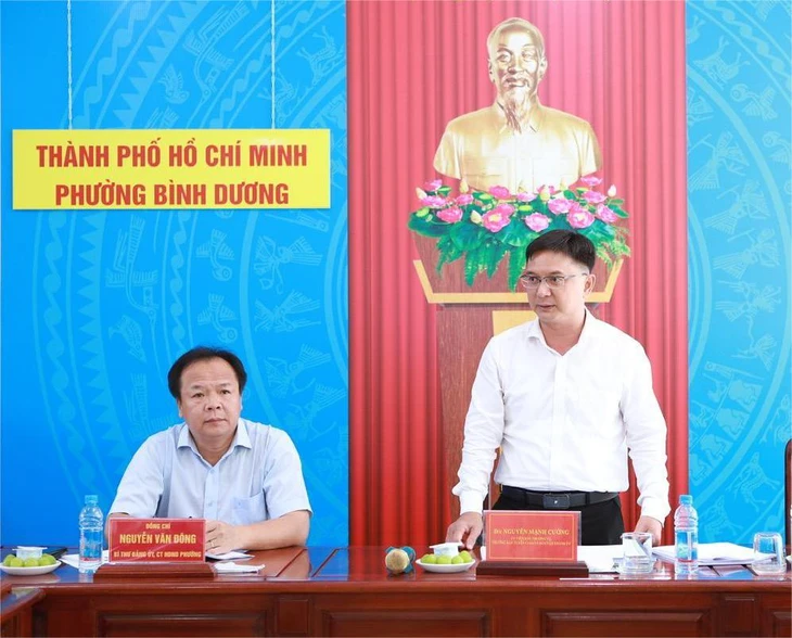 Phường Bình Dương sẵn sàng cho đại hội Đảng bộ đầu tiên sau sáp nhập - Ảnh 1.