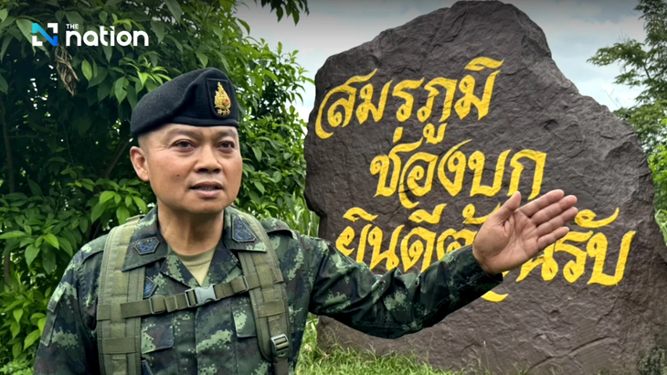 Trung tướng Boonsin của Thái Lan xuất hiện, bác bỏ tin đồn mình tử trận - Ảnh 1.