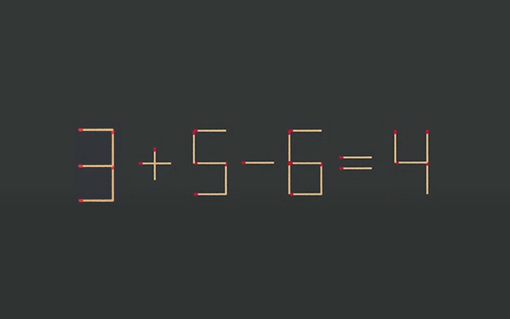 Thử tài IQ: Di chuyển một que diêm để 8+6-3=6 thành phép tính đúng - Ảnh 7.