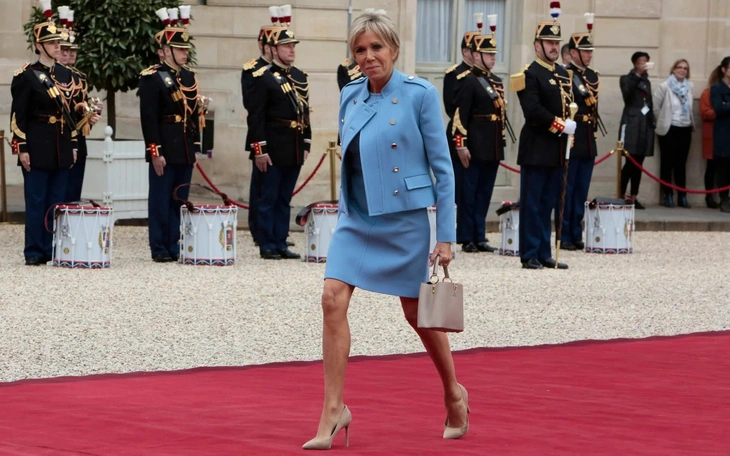 Đệ nhất phu nhân Pháp Brigitte Macron - Ảnh 2. Đệ nhất phu nhân Pháp - Ảnh 2.
