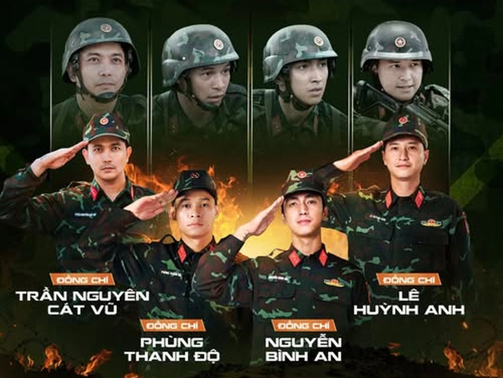 Tim, Bình An, Huỳnh Anh, Độ Mixi làm đội trưởng Sao nhập ngũ 2025 - Ảnh 1. Tim, Bình An, Huỳnh Anh, Độ Mixi làm đội trưởng Sao nhập ngũ 2025 - Ảnh 1.