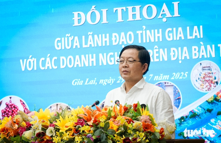 Nghe doanh nghiệp phản ánh, bí thư Gia Lai hứa tháo gỡ, làm thật, kết quả thật - Ảnh 3.