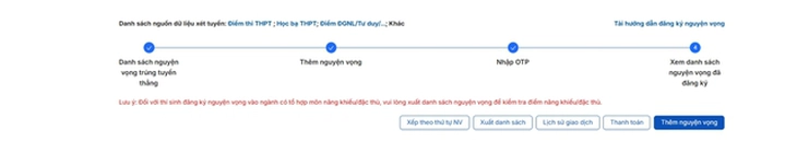 lệ phí đăng ký xét tuyển - Ảnh 6.