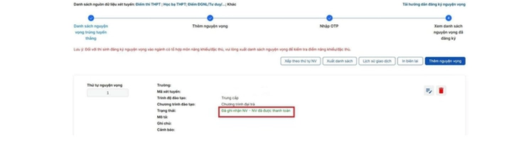 lệ phí đăng ký xét tuyển - Ảnh 9.