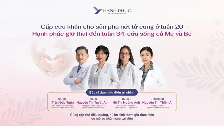 Vượt 'cửa tử' nứt tử cung ở tuần 20 - Hành trình kỳ diệu của thai phụ đến ngày mẹ tròn con vuông - Ảnh 1.