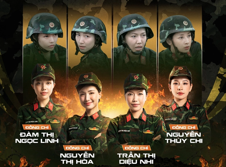 Bốn đội trưởng đội nữ Sao nhập ngũ 2025: Đã Diệu Nhi còn Hòa Minzy, chắc cười chết - Ảnh 1. Sao nhập ngũ - Ảnh 1.