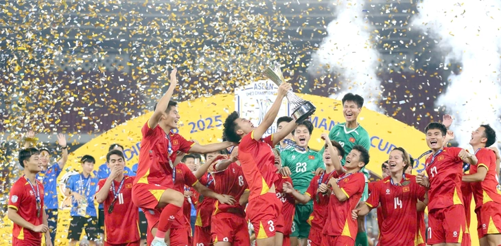 Nhà vô địch tuyệt đối U23 Việt Nam - Ảnh 1. U23 Việt Nam - Ảnh 1.