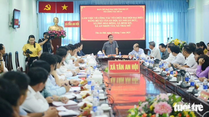 6 xã ở huyện Củ Chi cũ sẵn sàng tổ chức đại hội đảng bộ đầu tiên - Ảnh 3.