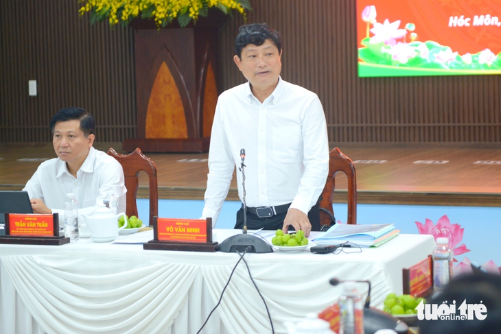 4 xã ở huyện Hóc Môn cũ sẵn sàng cho đại hội đảng bộ đầu tiên sau sáp nhập - Ảnh 1.