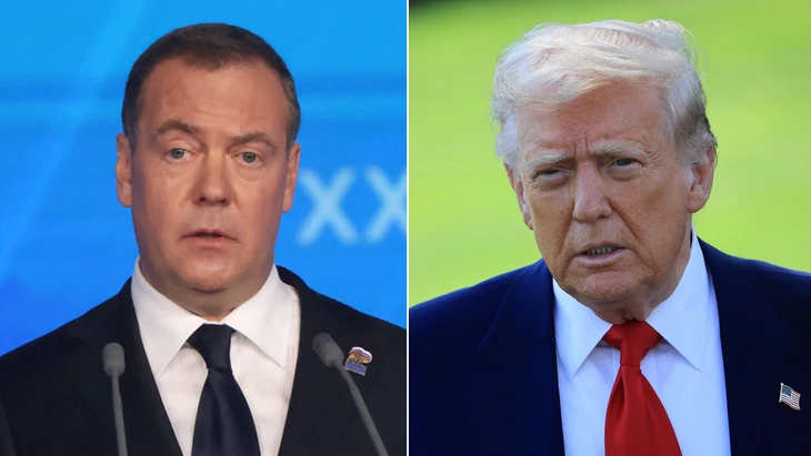 Ông Trump và ông Medvedev đấu khẩu - Ảnh 1.