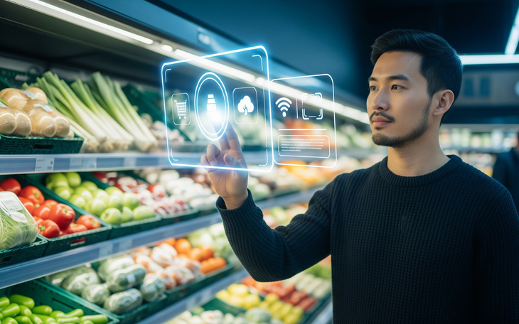 AI và mạng xã hội vào cuộc đua mua sắm cuối năm - Ảnh 2.