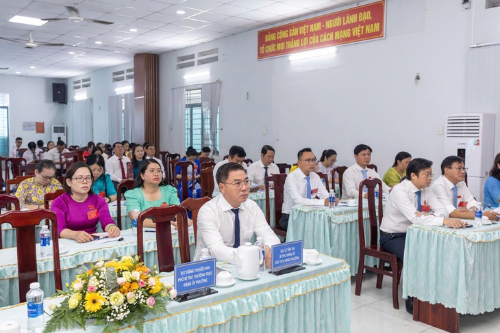 Đảng bộ UBND phường Thới An tổ chức thành công Đại hội lần thứ nhất - Ảnh 1.