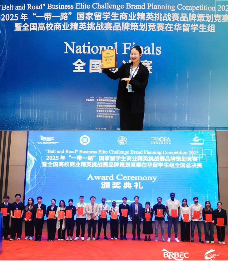 Trợ giảng ĐH Duy Tân giành giải cuộc thi Tinh anh Kinh doanh Sinh viên Quốc tế - Ảnh 2.