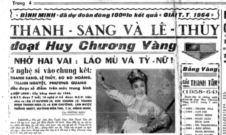 Bài báo cũ nhắc chuyện Lệ Thủy đoạt giải Thanh Tâm chỉ bằng vai phụ - Ảnh 1. Lệ Thủy - Ảnh 1.