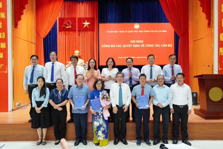 Ủy ban MTTQ Việt Nam TP.HCM công bố nhân sự các ban tham mưu, giúp việc - Ảnh 2.
