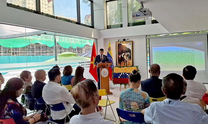 Kỷ niệm 214 năm ngày độc lập nước Cộng hòa Bolivar Venezuela tại Việt Nam - Ảnh 1.