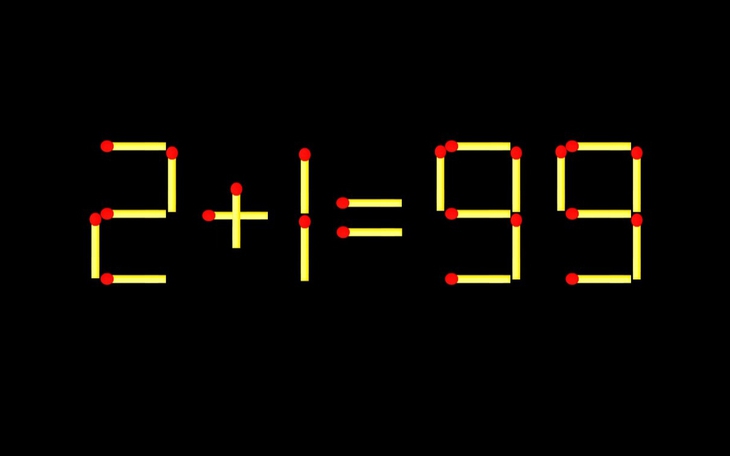 Thử tài IQ: Di chuyển một que diêm để 9-1=6 thành phép tính đúng - Ảnh 7.