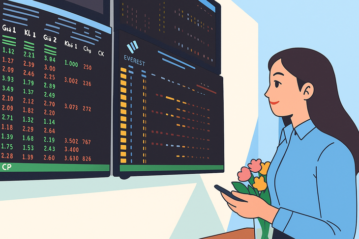 Chứng khoán vượt 1.400, nhà đầu tư 'vỡ òa' vì tái lập đỉnh lịch sử - Ảnh 1.