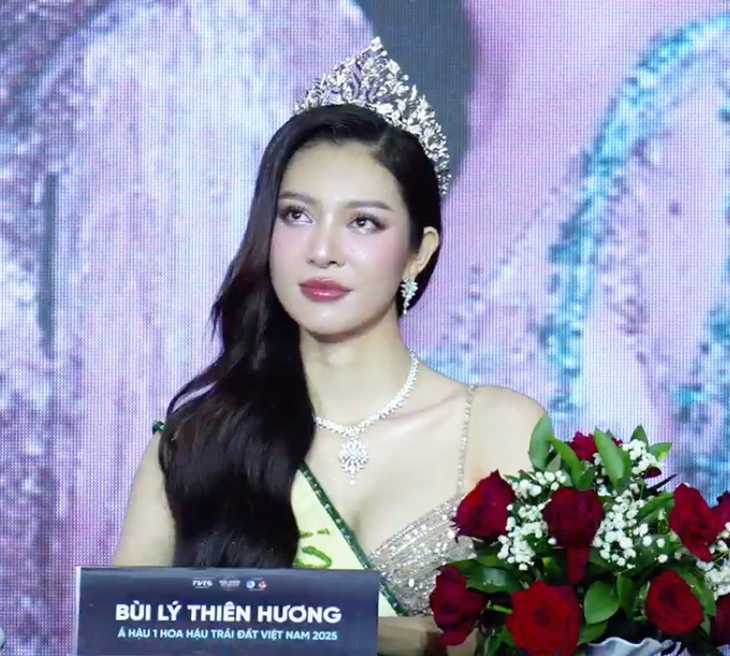 Bùi Lý Thiên Hương mất cơ hội thi 'Miss Earth 2025' vì lố tuổi - Ảnh 1.