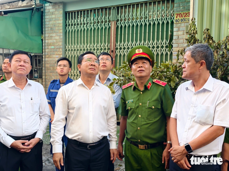 cháy chung cư - Ảnh 1.
