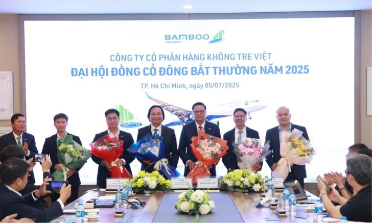 Bamboo Airways thay đổi nhân sự, tiếp tục phối hợp chặt chẽ với một ngân hàng - Ảnh 1. Bamboo Airways thay đổi nhân sự, tiếp tục phối hợp chặt chẽ với một ngân hàng - Ảnh 1.