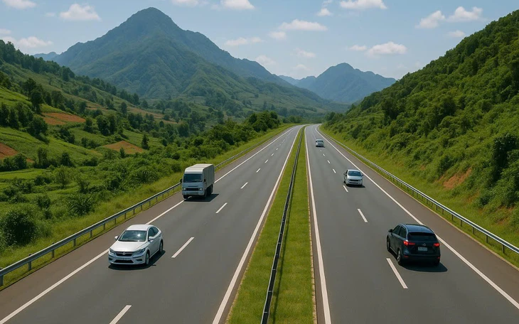 Nền cao tốc La Sơn - Hoà Liên chi chít ổ gà, chủ đầu tư nói do… xe đi lại nhiều và ảnh hưởng bão  - Ảnh 3.