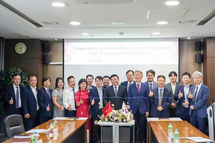 Một giờ học cùng 'trái tim' nhà máy điện hạt nhân ở Trường đại học Điện lực - Ảnh 2. đại học điện lực - Ảnh 2.