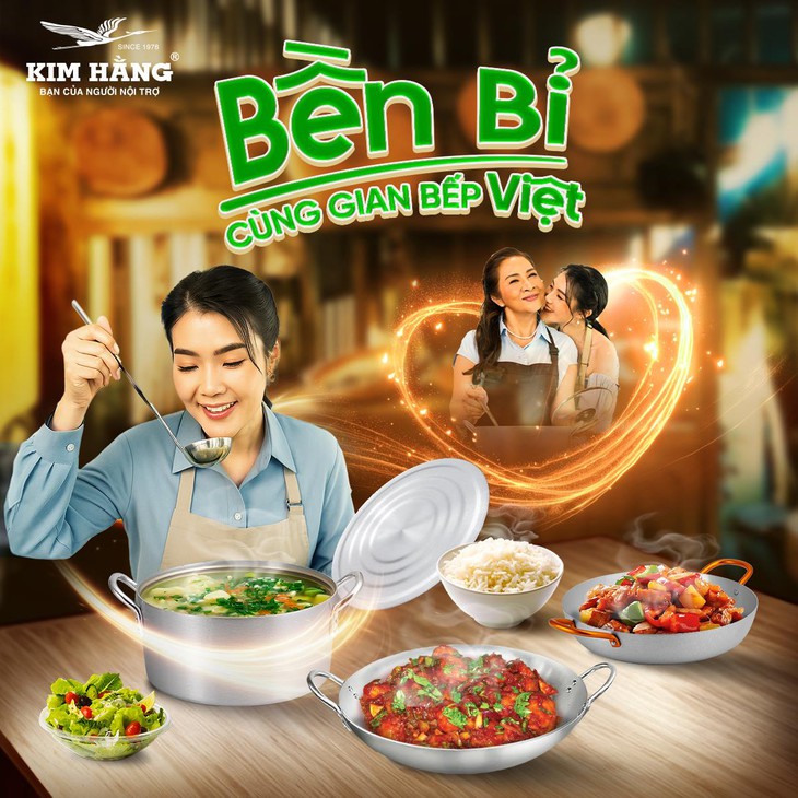 Hành trình Kim Hằng đồng hành và 'giữ lửa' gian bếp Việt - Ảnh 1.