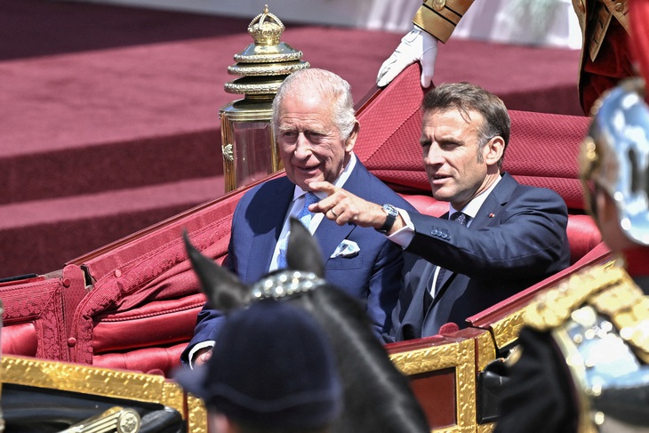 Tổng thống Macron: 'Châu Âu cần giảm sự phụ thuộc kép vào Mỹ và Trung Quốc' - Ảnh 5.