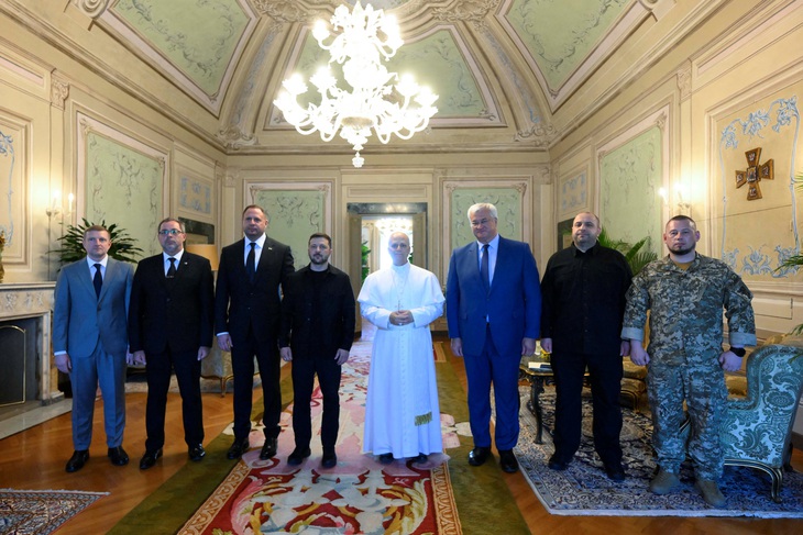 - Ảnh 2. Giáo hoàng sẵn sàng đón Nga và Ukraine đến Vatican hòa đàm - Ảnh 2.
