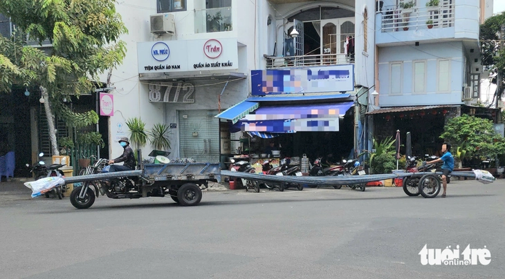 xe ba gác - Ảnh 2.