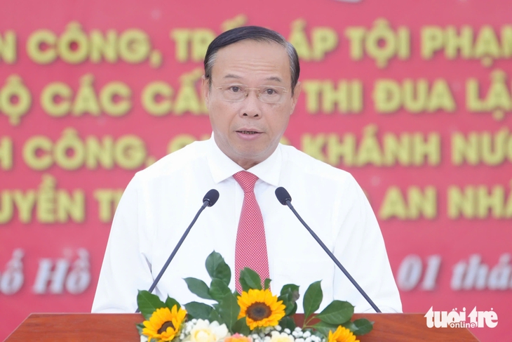 Giám đốc Công an TP.HCM yêu cầu toàn bộ lực lượng đạt và vượt 5 chỉ tiêu đợt cao điểm - Ảnh 2.