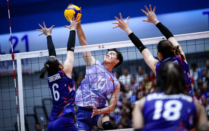 U21 bóng chuyền nữ Thái Lan vượt qua vòng bảng giải thế giới - Ảnh 3.