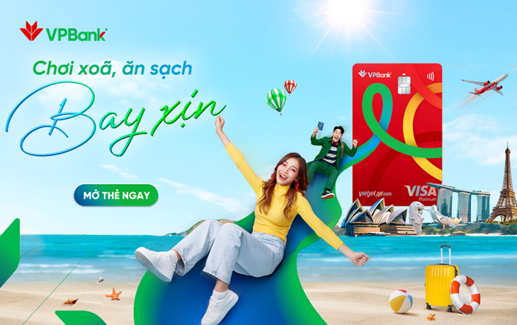 VPBank bắt tay cùng Vietjet và Visa: Mở thẻ là bay, nhận ngàn ưu đãi - Ảnh 2. VPBank - Ảnh 1.