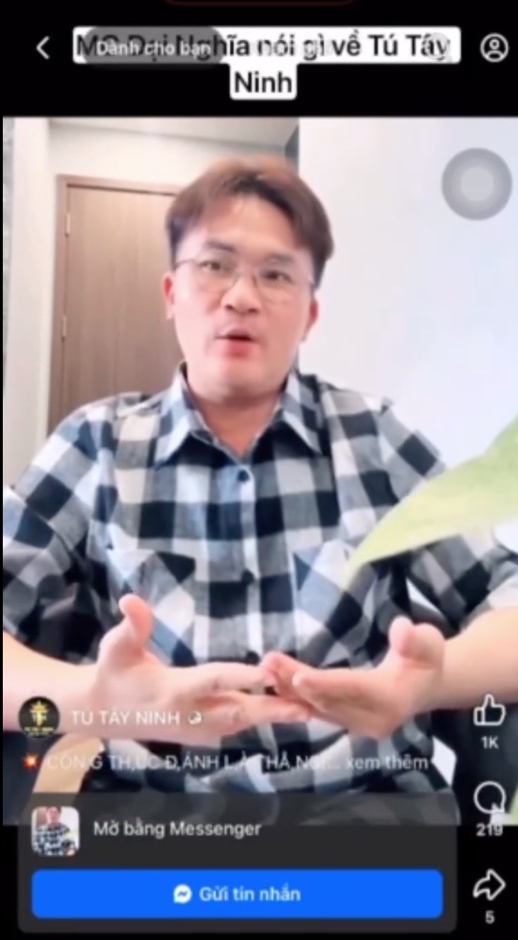 MC Đại Nghĩa cầu cứu vì bị AI 'nhét' lời kêu gọi đầu tư vào miệng - Ảnh 2.