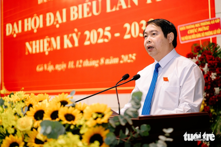 Chủ tịch UBND quận Gò Vấp cũ làm Bí thư Đảng Uỷ phường Gò Vấp - Ảnh 4. Chủ tịch UBND quận Gò Vấp cũ làm bí thư Đảng ủy phường Gò Vấp - Ảnh 3.