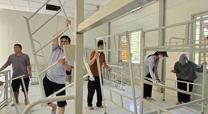 Trường đẹp nhất vùng biên giới chuẩn bị năm học mới - Ảnh 2.