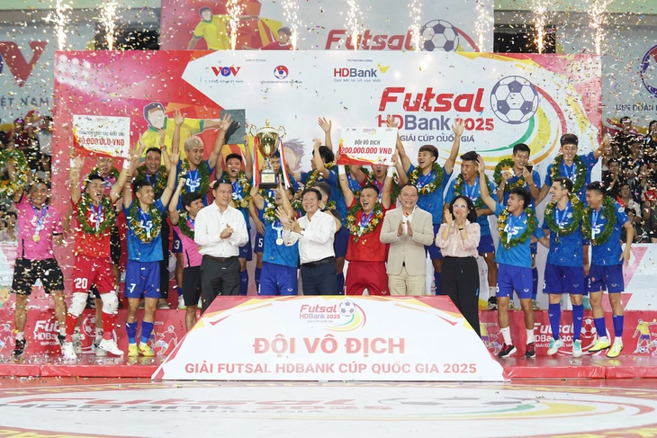 Kỷ lục gia futsal Việt Nam tiếp tục thua ở chung kết Cúp quốc gia - Ảnh 1.