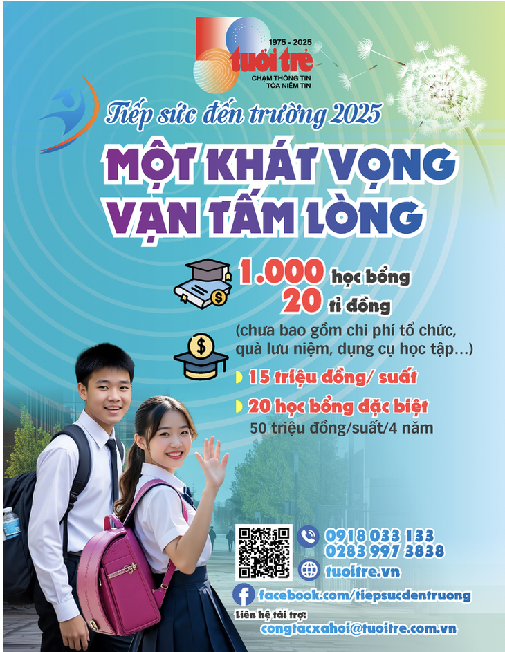 tiếp sức đến trường - Ảnh 3.