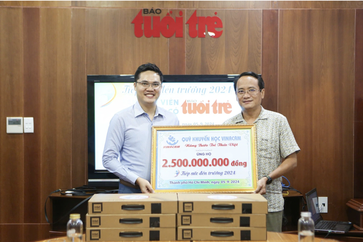 tiếp sức đến trường - Ảnh 1.