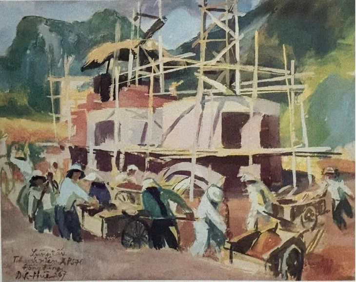 Nhớ Đỗ Hữu Huề, người say mê vẽ Bác Hồ thăm lớp vỡ lòng - Ảnh 8. Đỗ Hữu Huề - Ảnh 5.