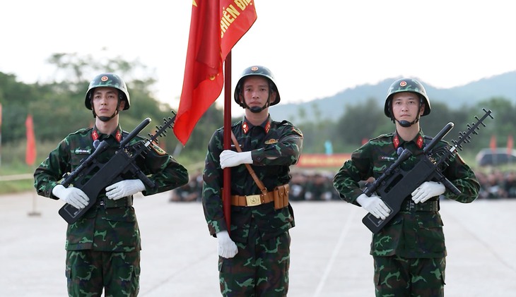 Không còn là tin đồn, thượng úy Lê Hoàng Hiệp xuất hiện ở 'Sao nhập ngũ' - Ảnh 1.